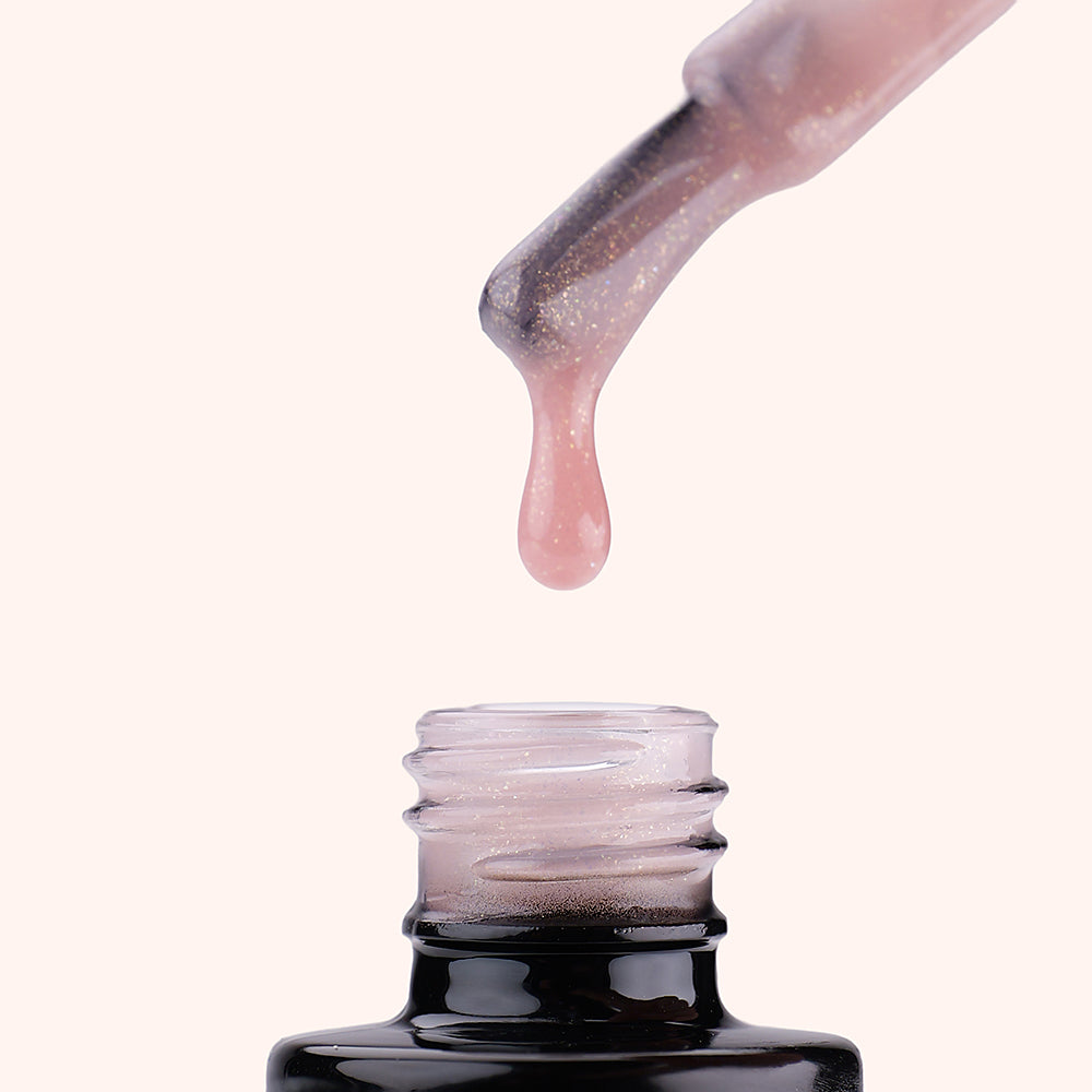 Liquid Polyacryl Gel Nude Glitter