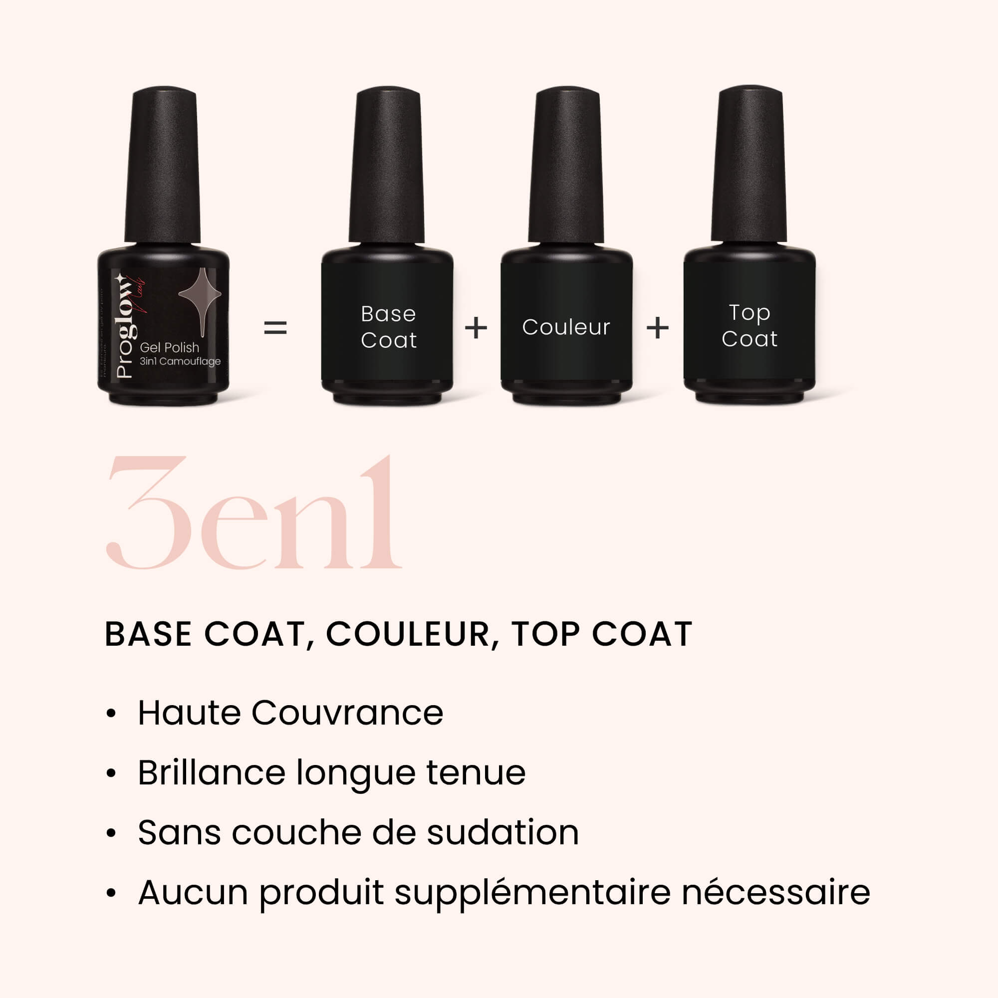 Gel Polish VSP 3-in-1 No Wipe Camouflage