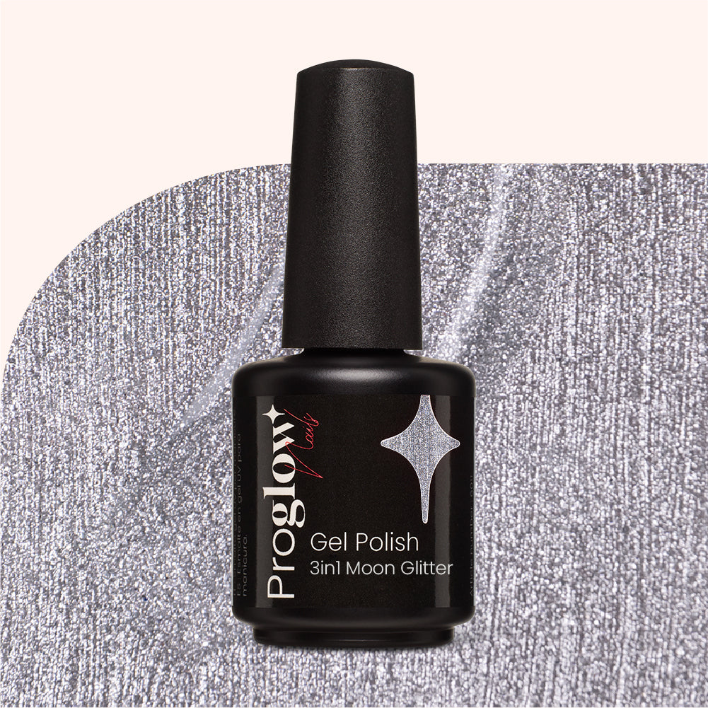 Gel Polish VSP 3-in-1 No Wipe Moon Glitter