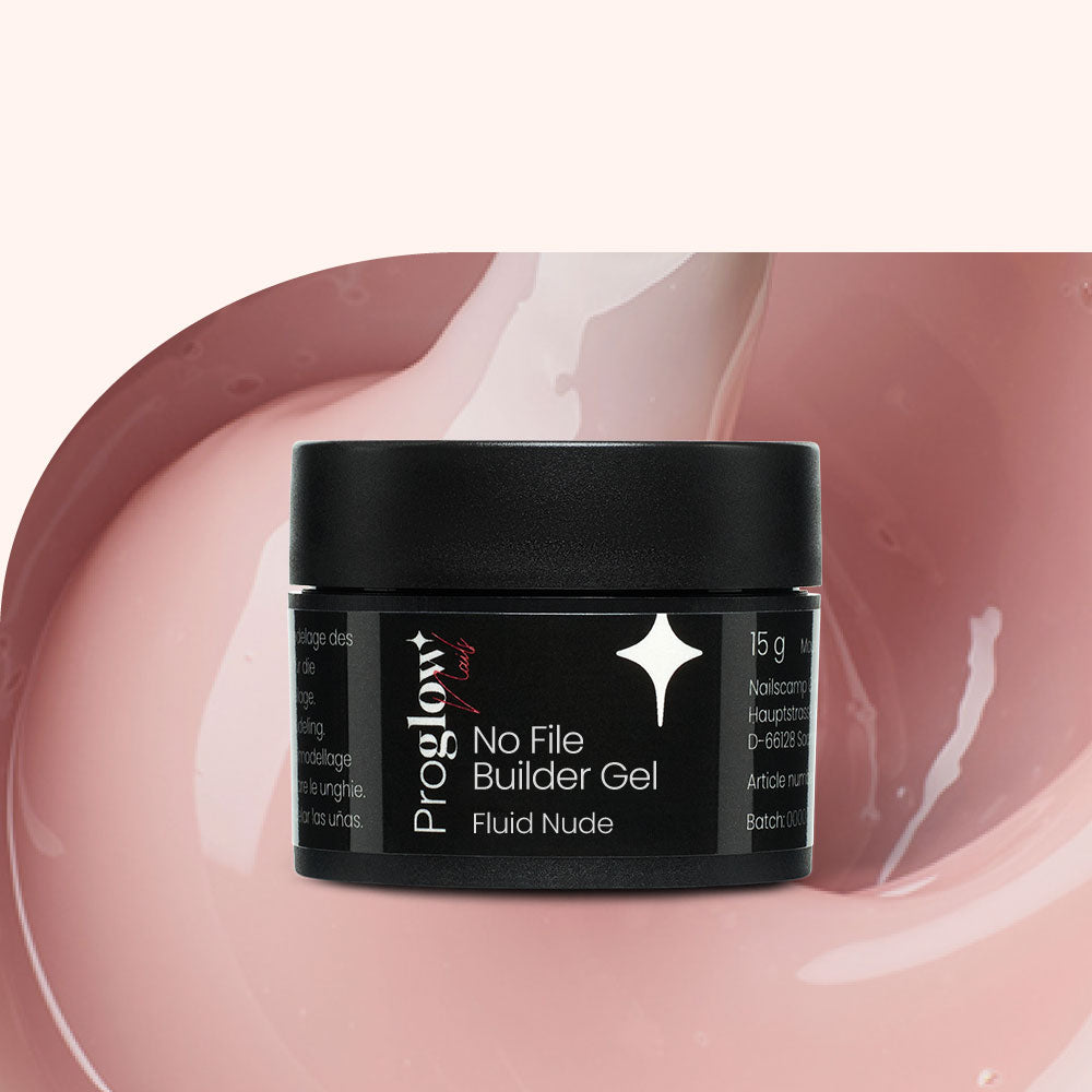 No File Builder Gel Fluid - sans Limage - Nude