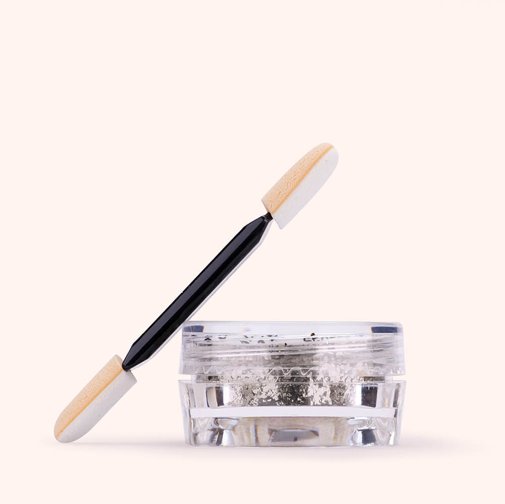 Nail Flakes Silver