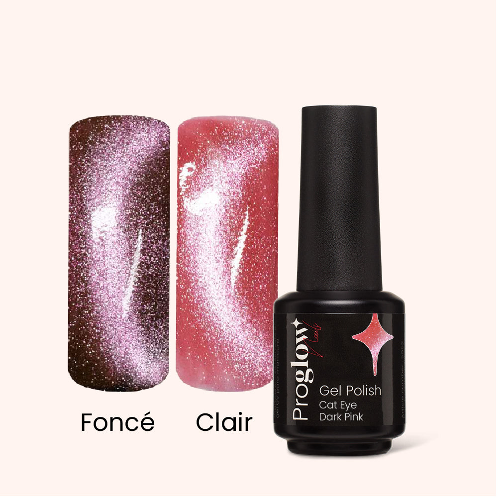 Gel Polish VSP Cat Eye Dark Pink