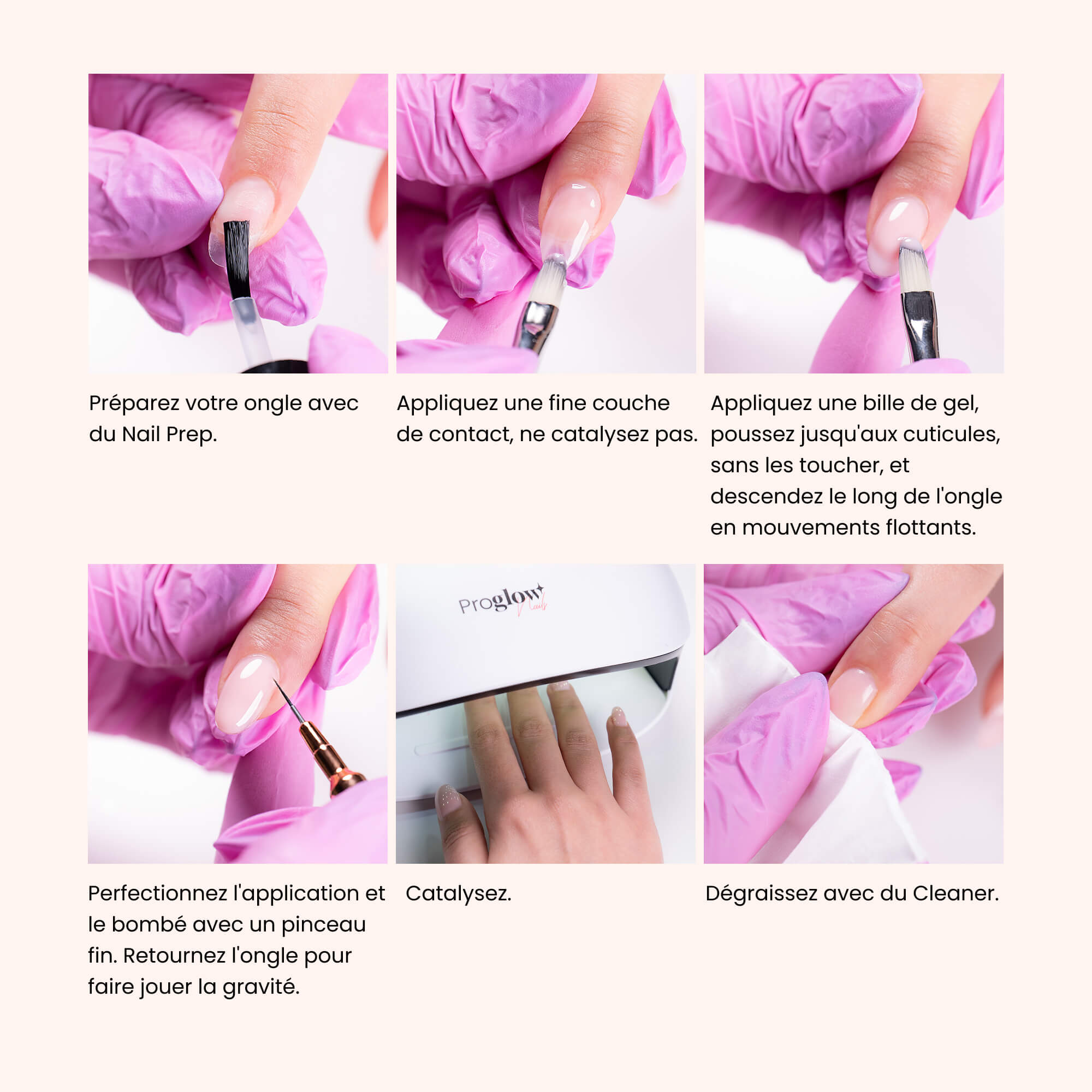 No File Builder Gel Fluid - sans Limage - Milky Rose