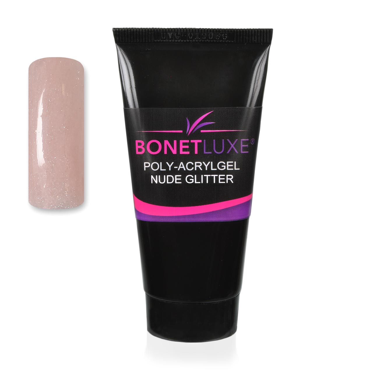 Polyacryl-Gel Nude-Glitter 50 g