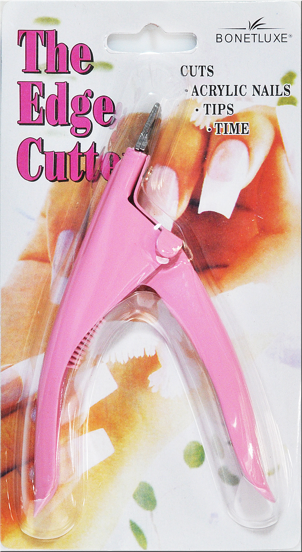Coupe ongle Guillotine pour capsules couleur rose