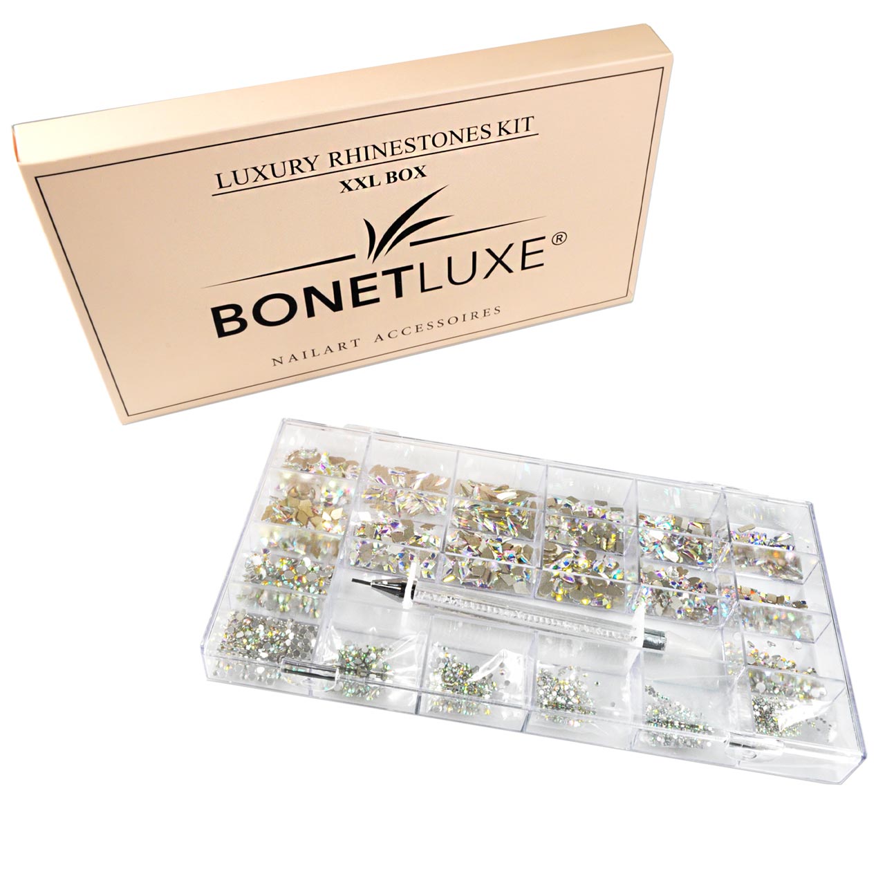 Bonetluxe Luxury Rhinestone Kit XXL Aurore Boreal