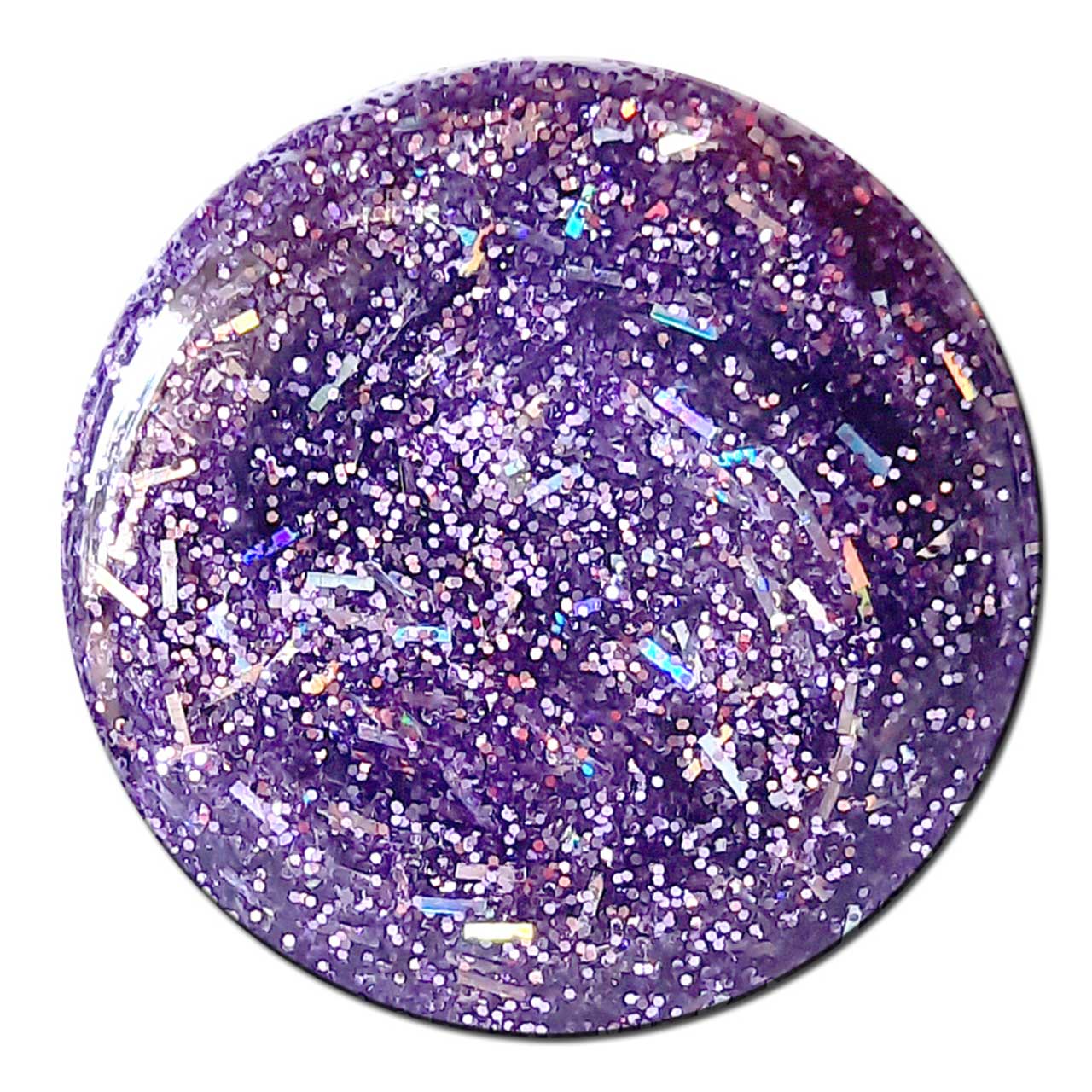 Glitter Gel Holographic Purple