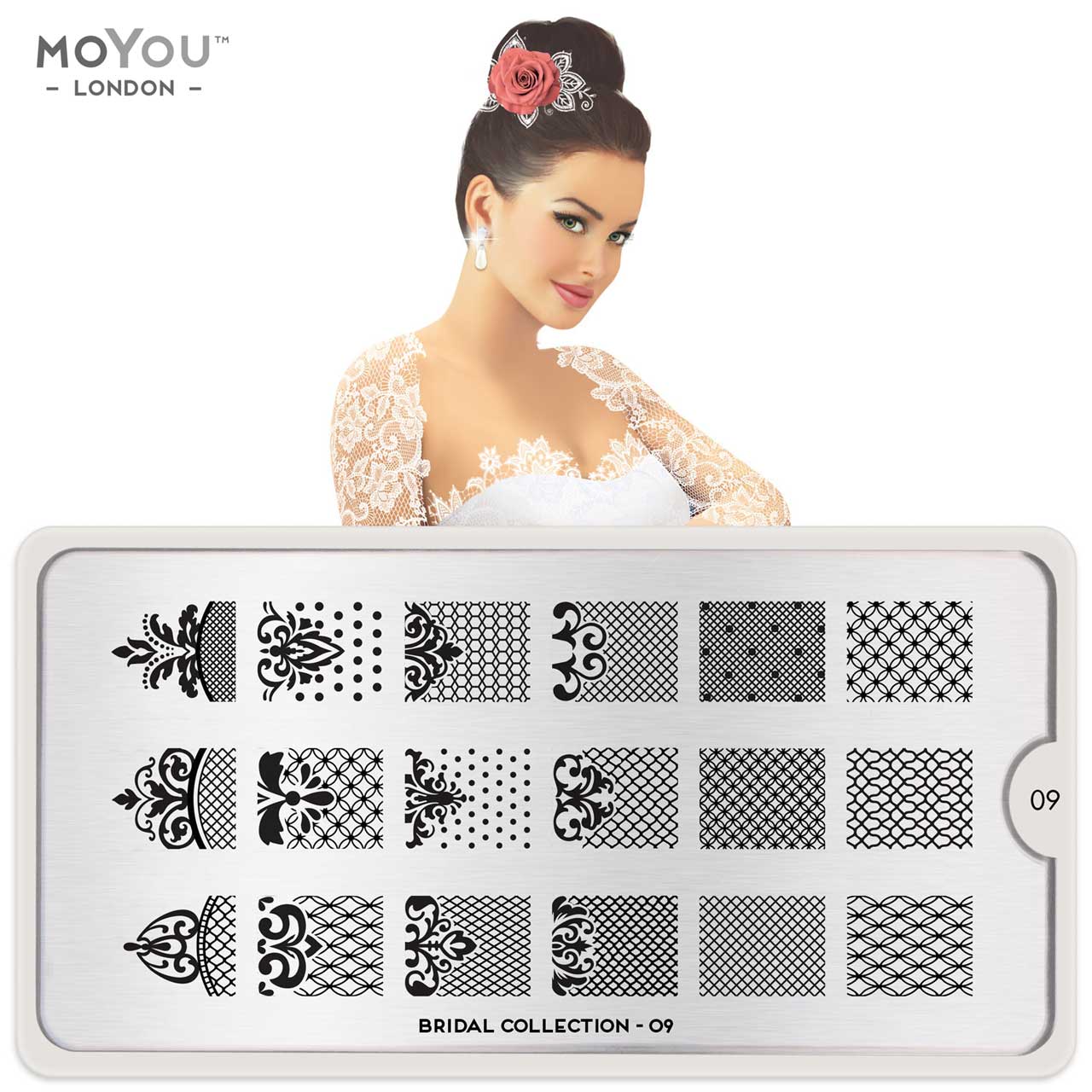 Plaque Stamping Bridal 09 - MoYou London