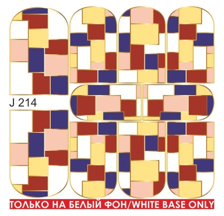 Water Decal J214