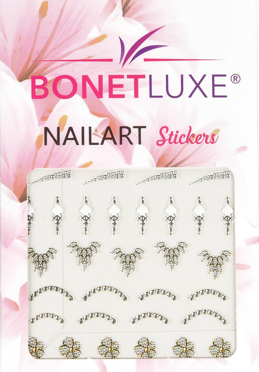 Deluxe Nailart Sticker 17 - Jewel Party