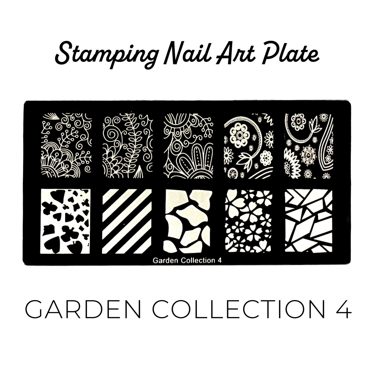 Bonetluxe Stamping Plate Garden Collection 4