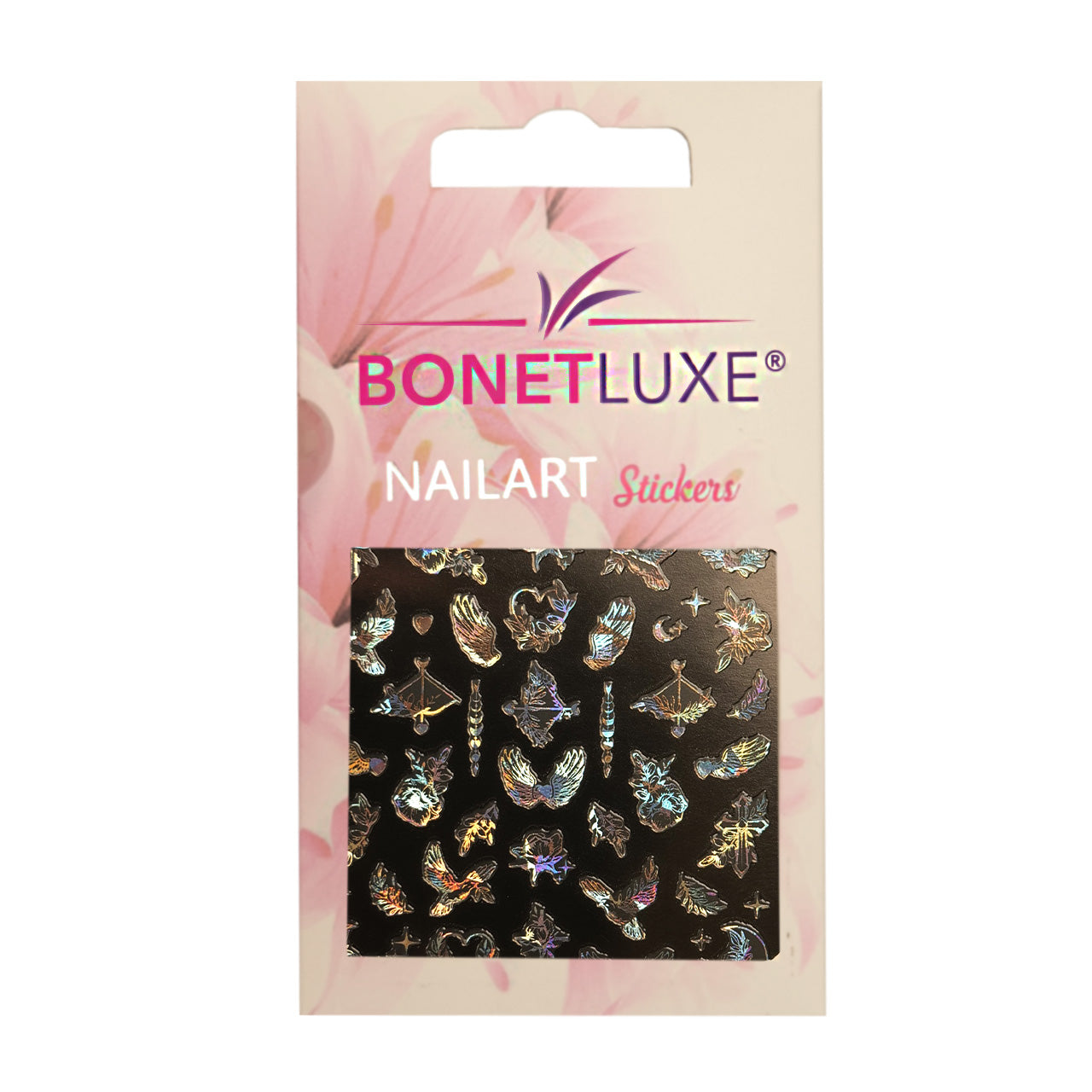 Nail Sticker Cupid-Angel Silver
