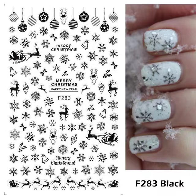 Nail Sticker Snowflake 3